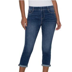Brand New Liverpool cropped skinny jeans, Chloe style